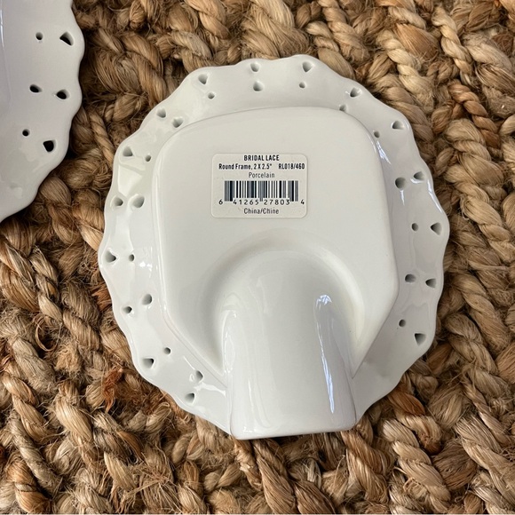 Mikasa Bridal Lace set of 3 small frames - Picture 10 of 15